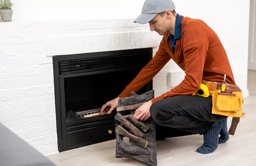 Wood Fireplace Repair in Levittown, NY